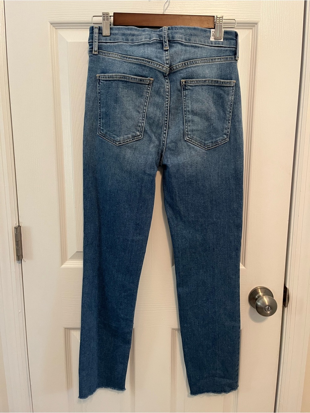 Frank & Eileen Derry Raw Hem Straight Leg Jeans – Size 26 - Picture 7 of 8
